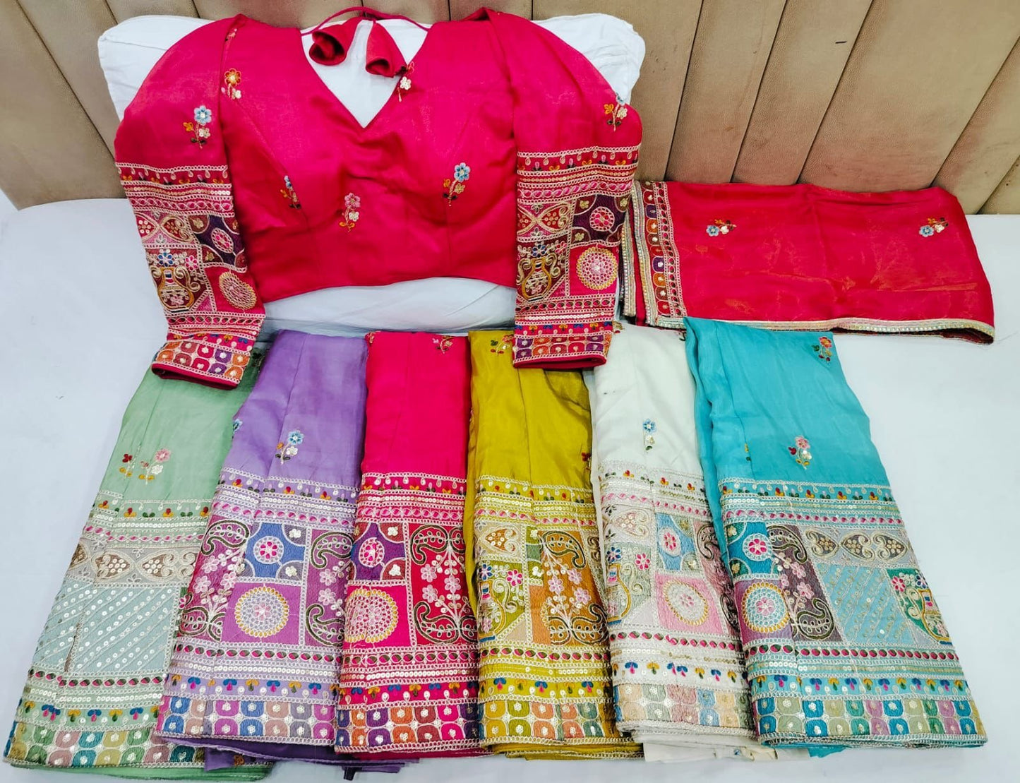 Embroidery lehnga