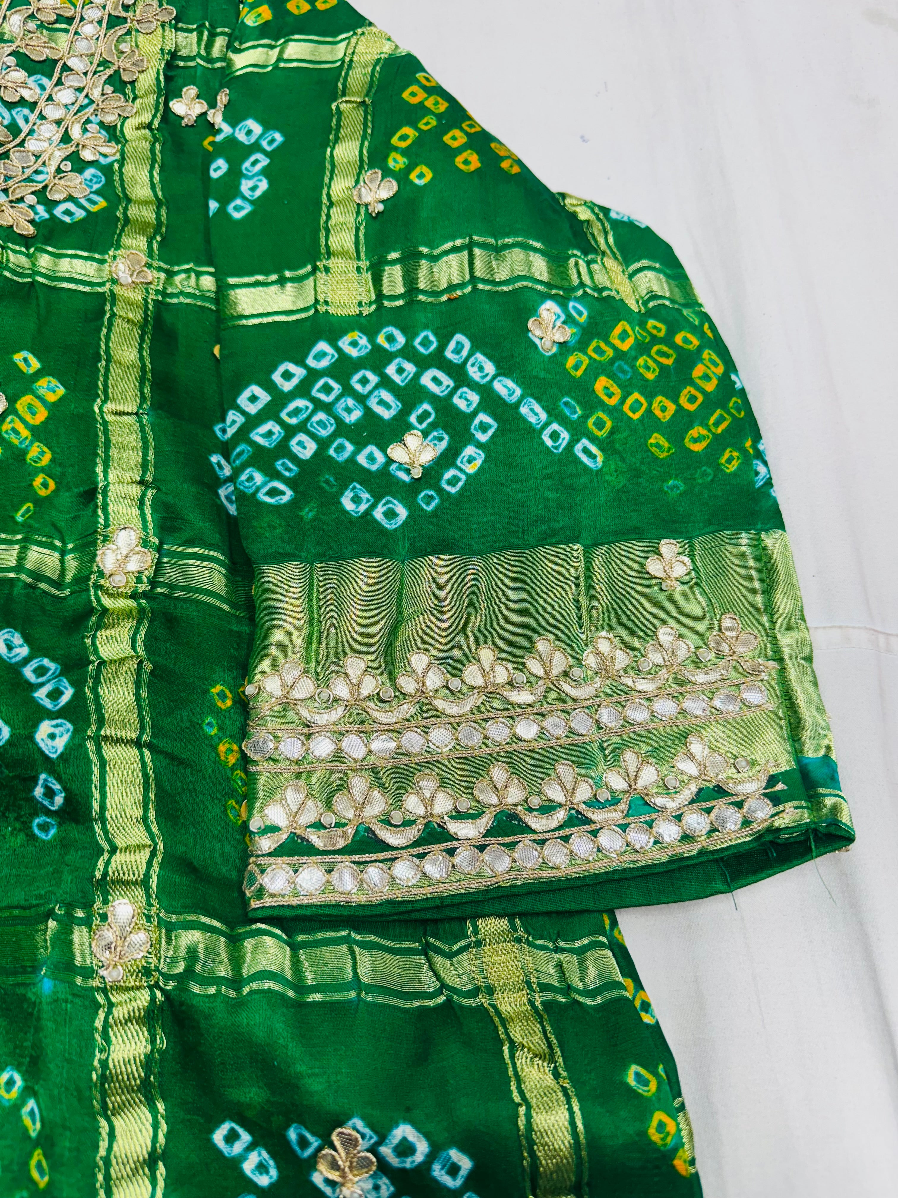 Pure gajji silk jacket