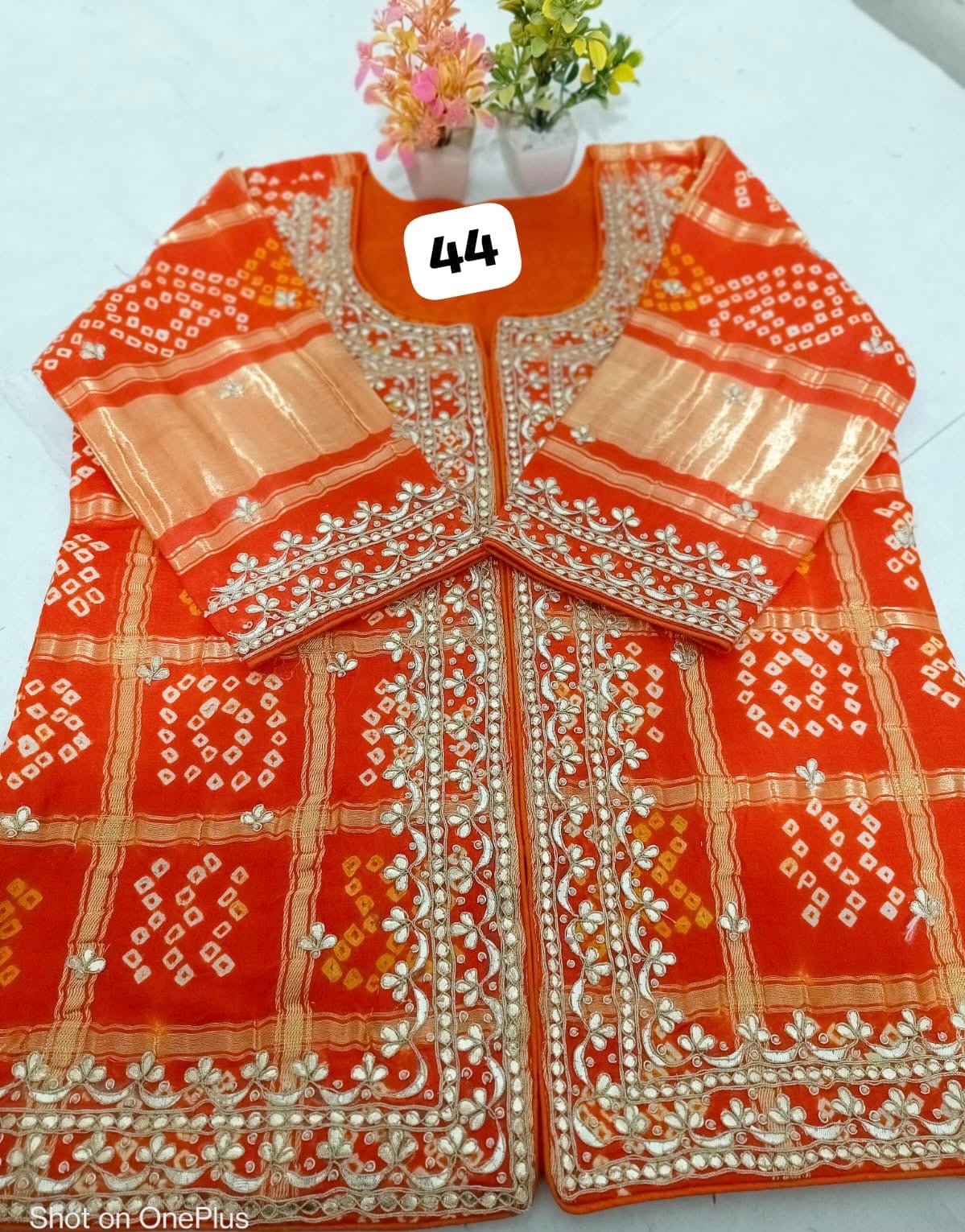 Pure gajji silk jacket