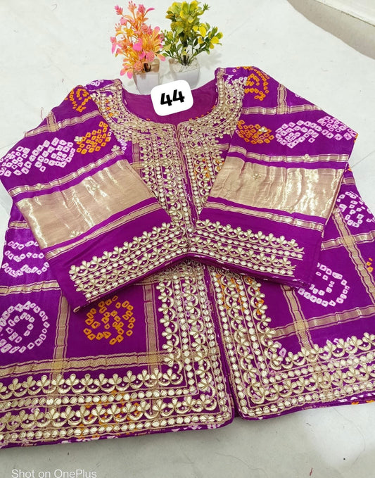 Pure gajji silk jacket