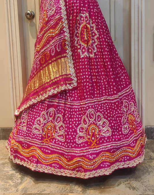 Mayur bhandhej gottapatti lehnga