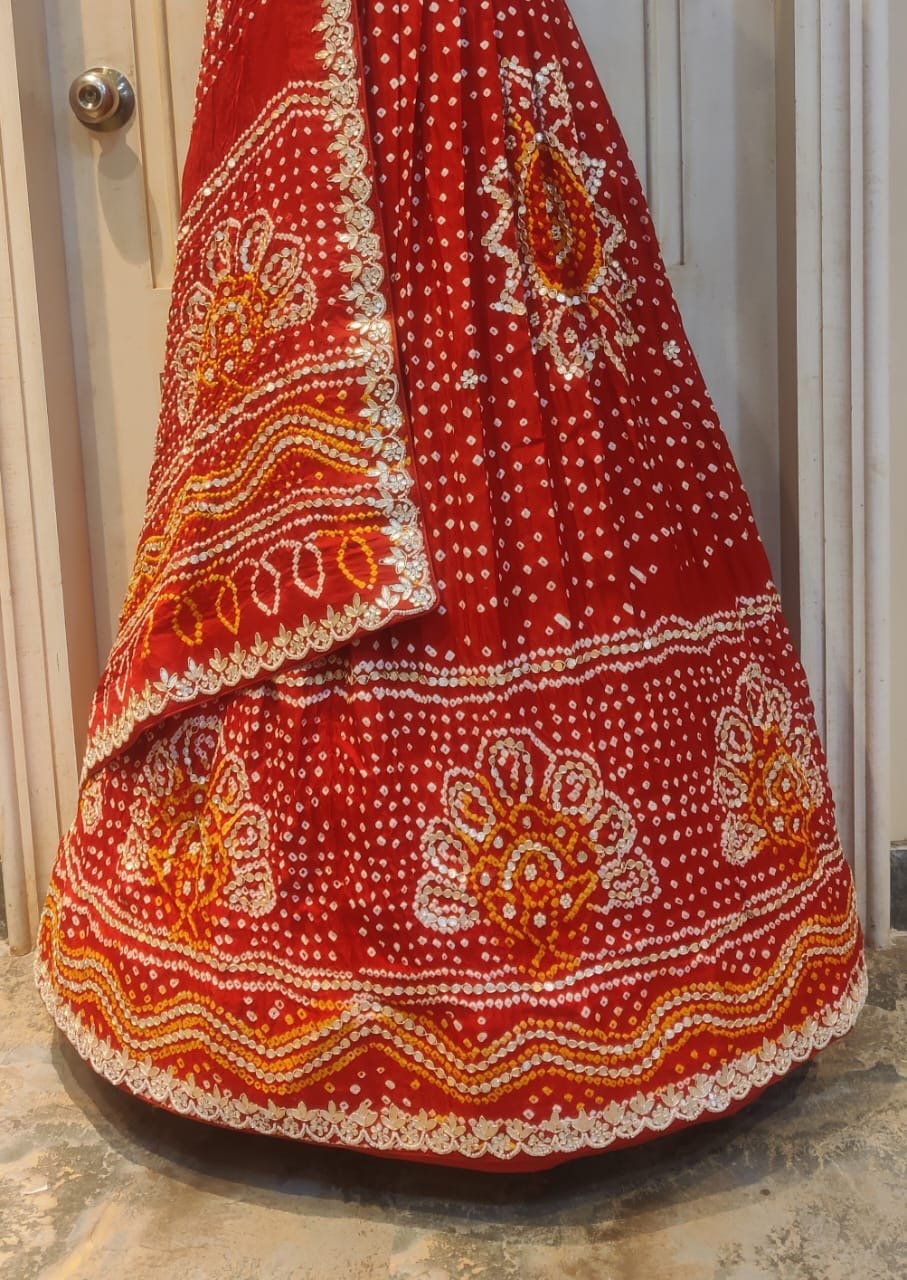 Mayur bhandhej gottapatti lehnga