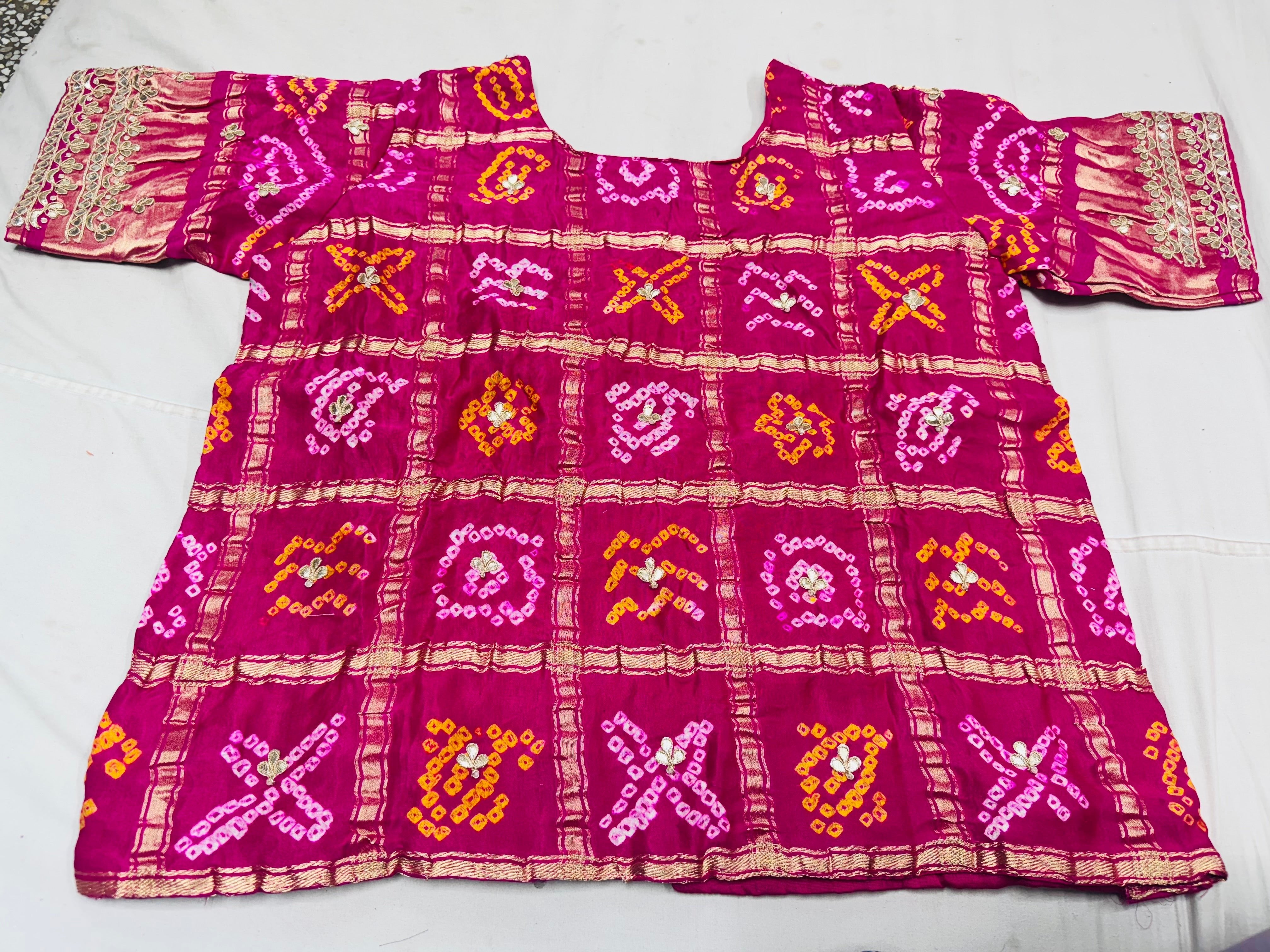 Pure gajji silk jacket