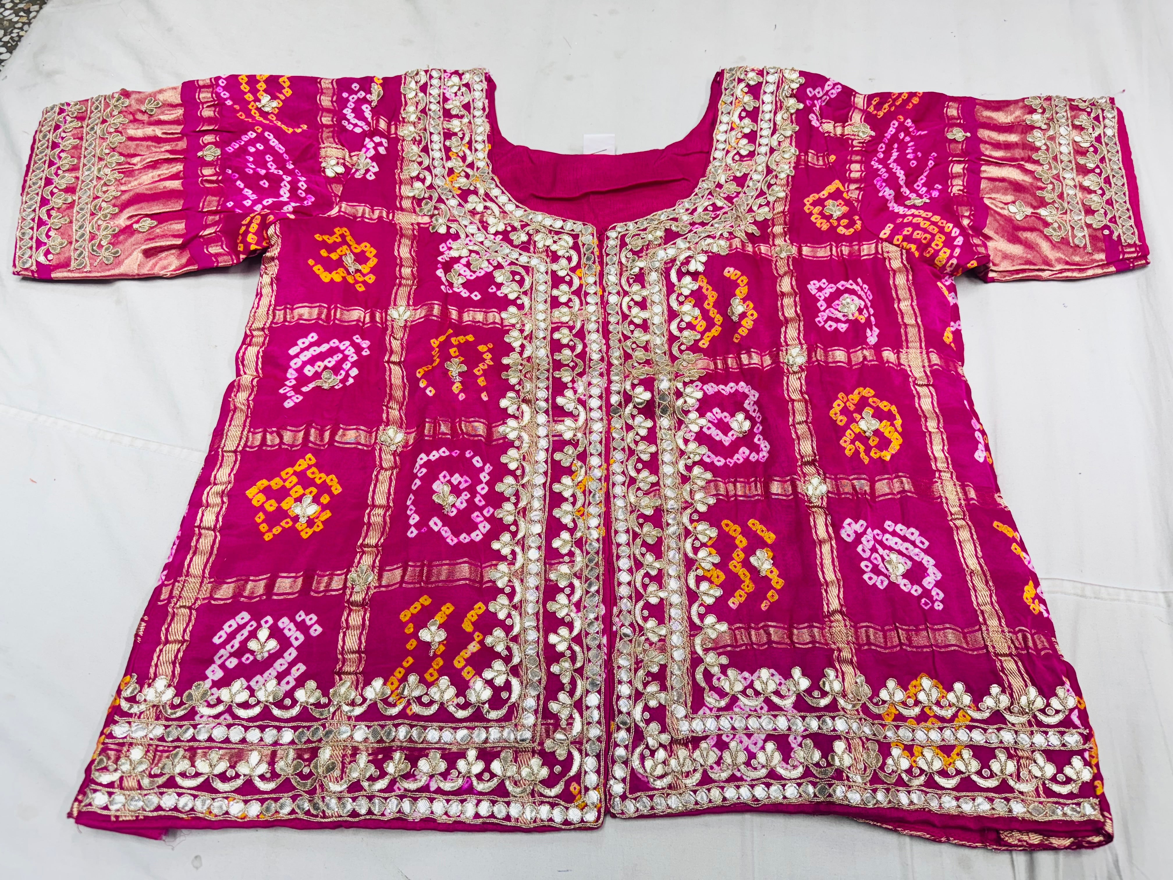 Pure gajji silk jacket
