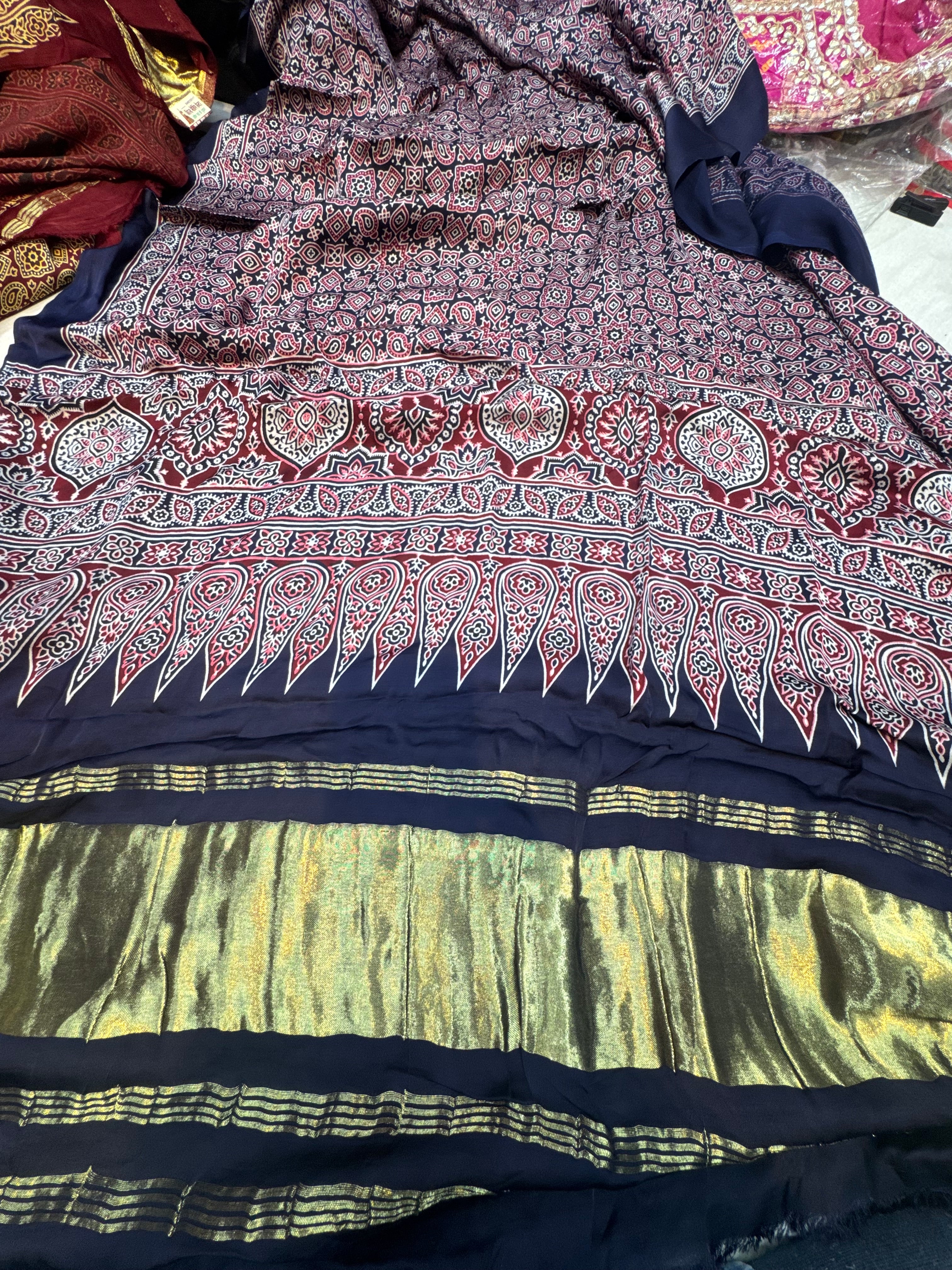 Ajrakh dupattas