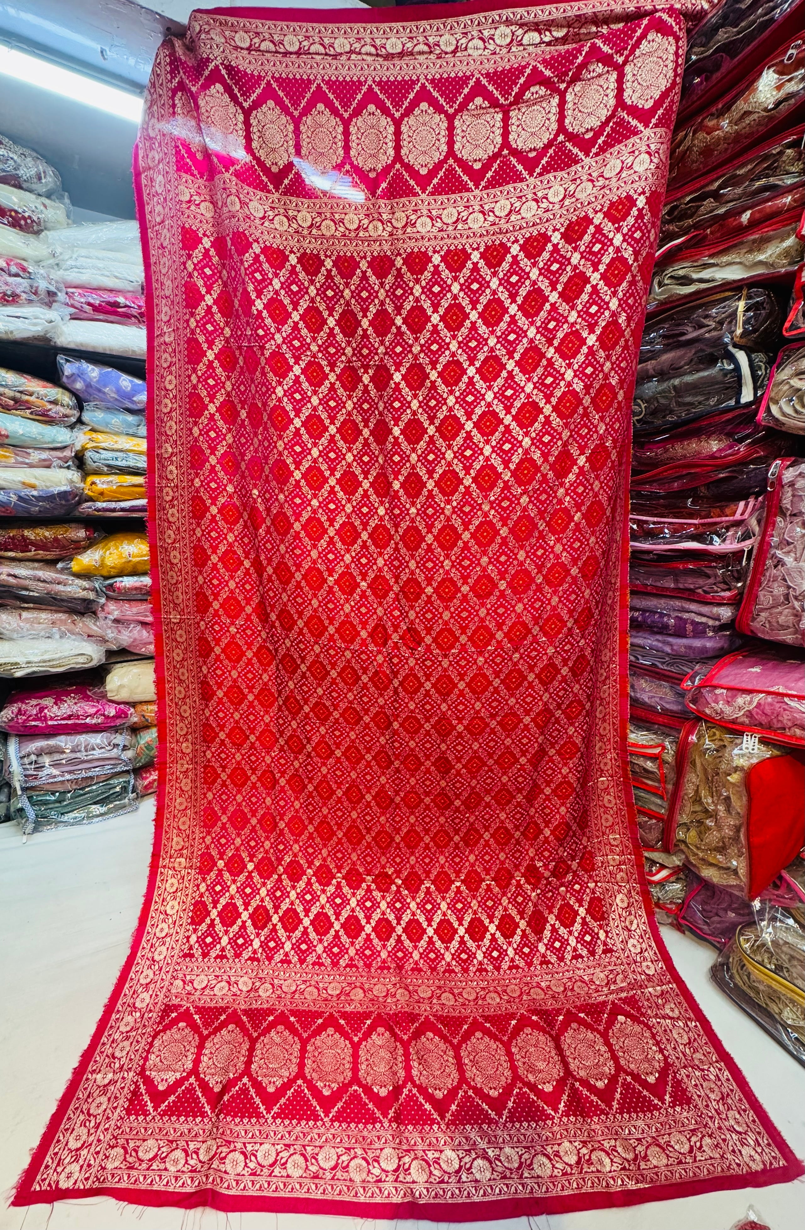 Khadi banarasi dupatta