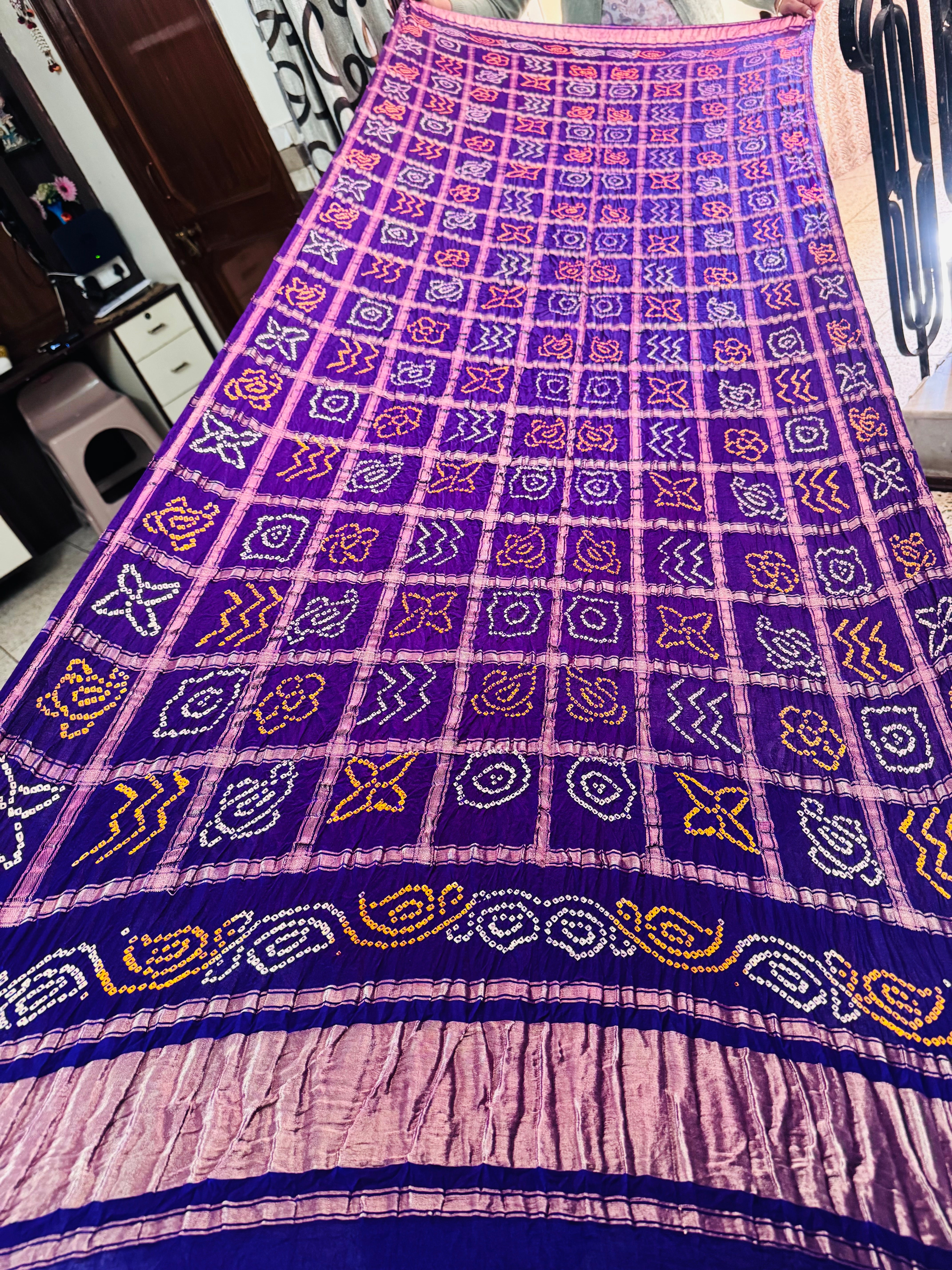 Pure Gajjisilk Ghadchola dupattas
