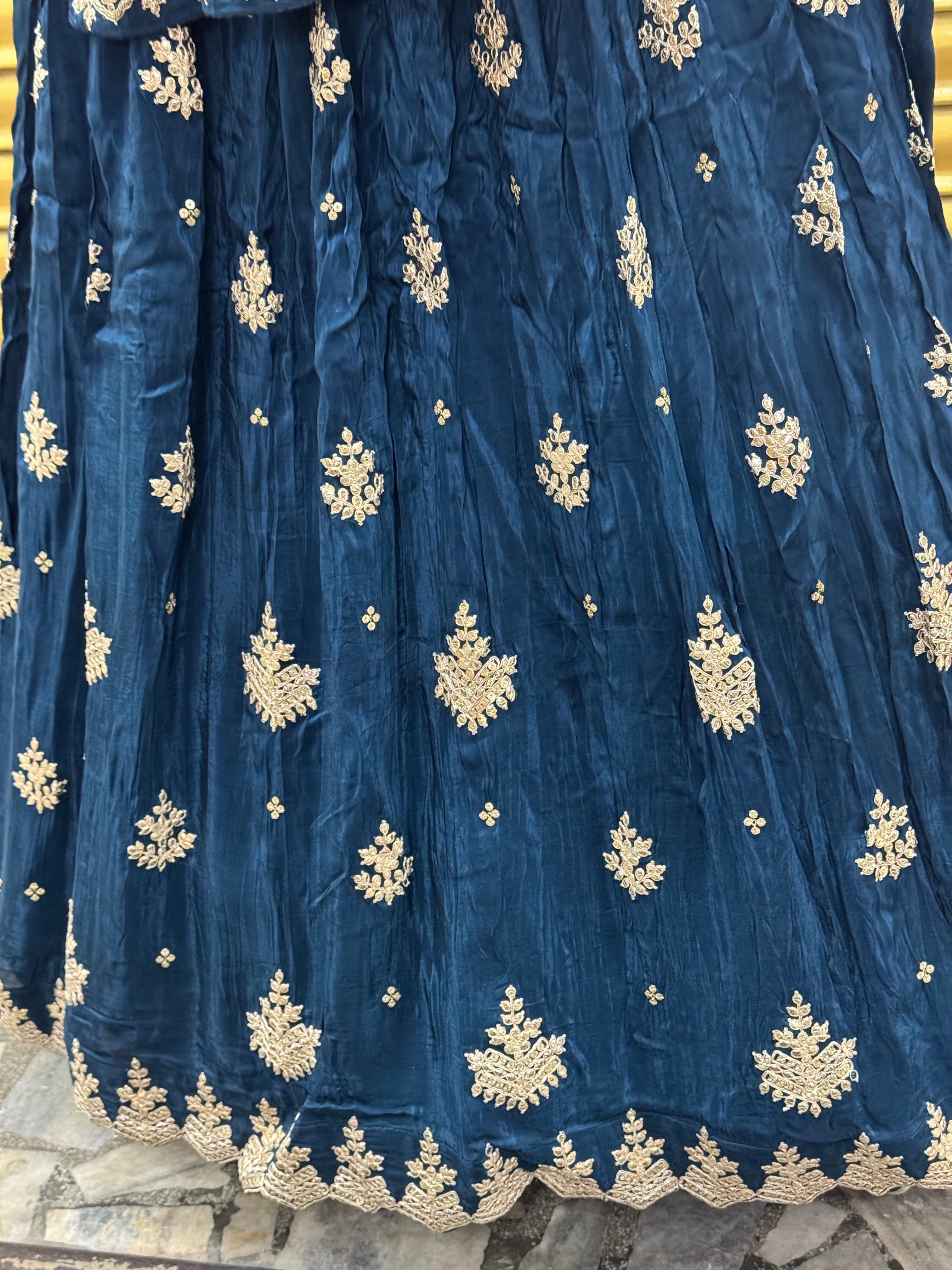 Hawamahal gottapatti lehnga set