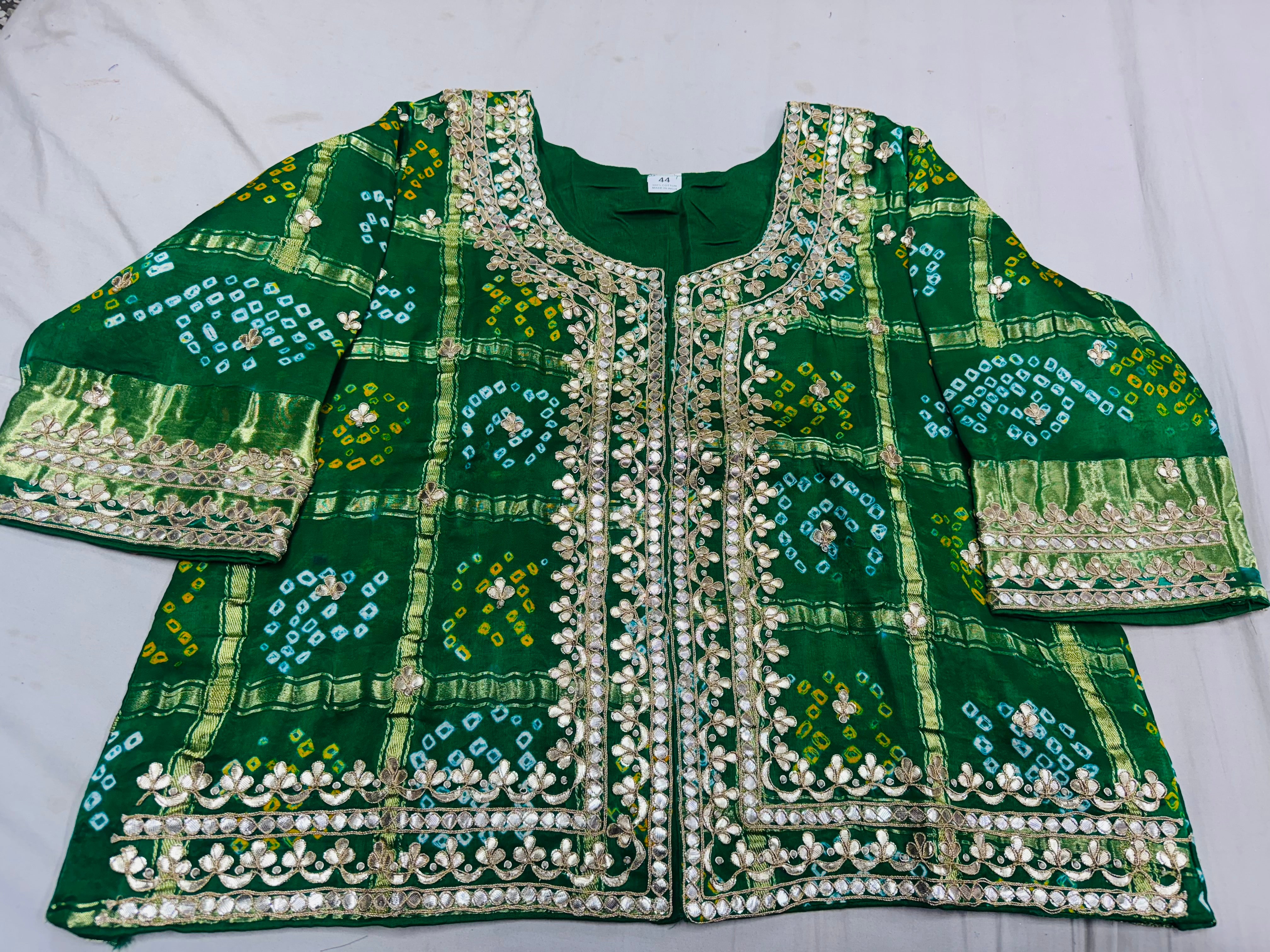 Pure gajji silk jacket