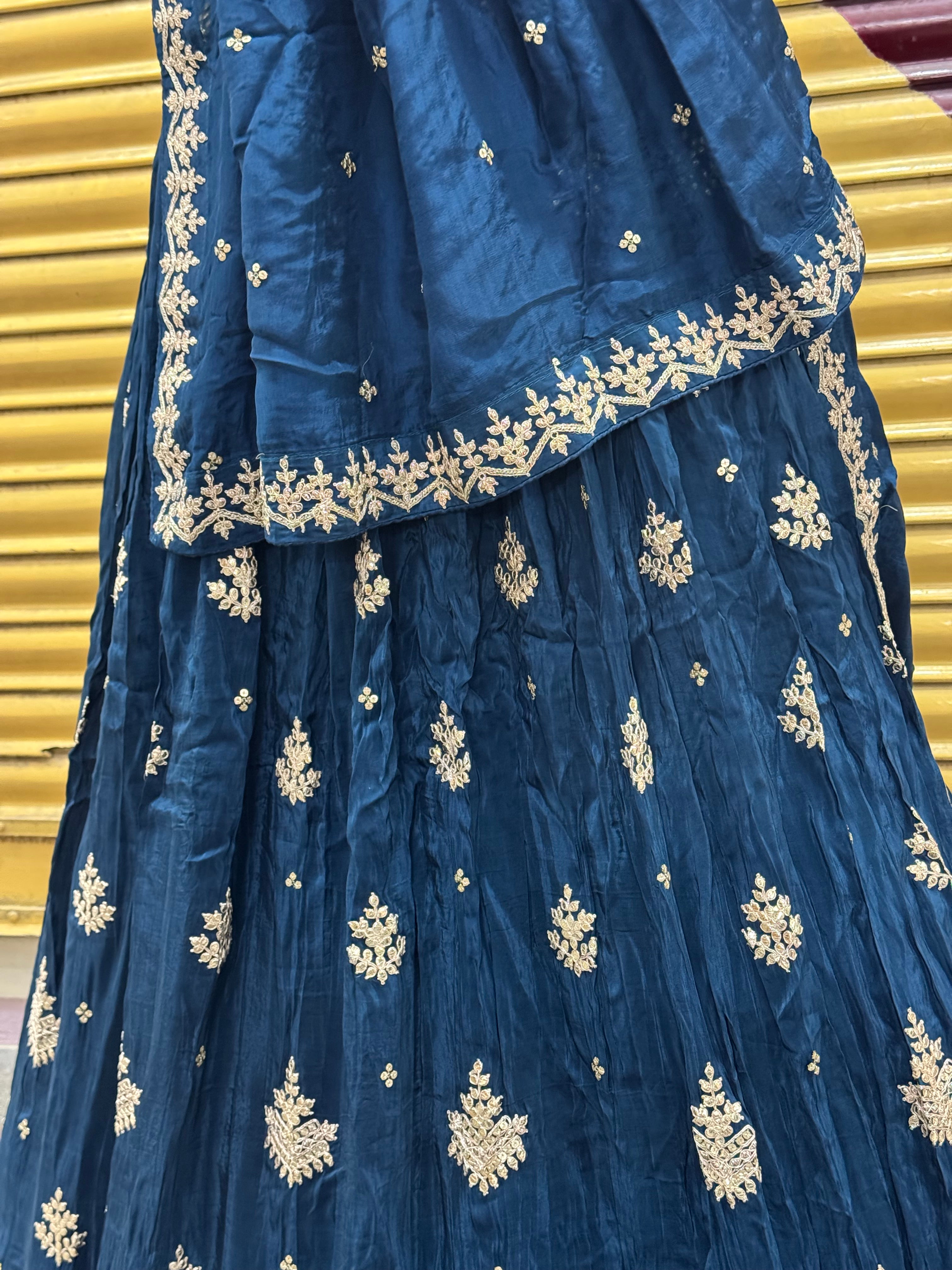 Hawamahal gottapatti lehnga set