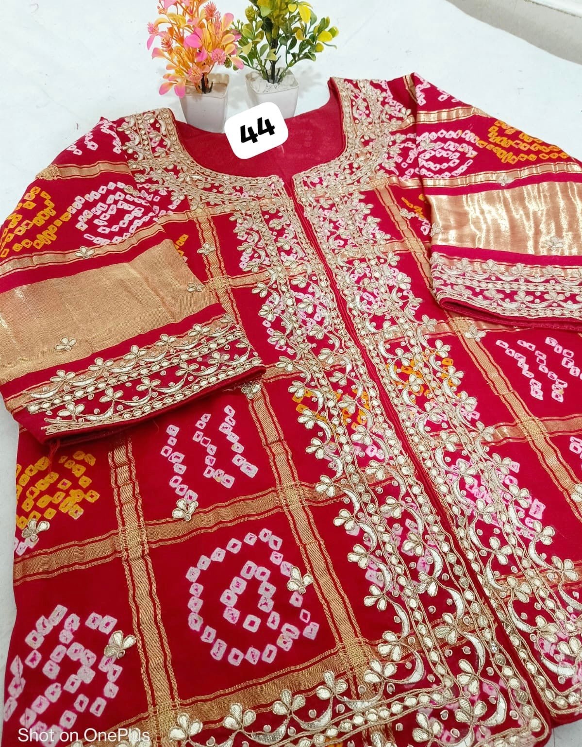 Pure gajji silk jacket