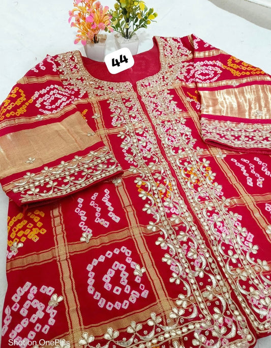Pure gajji silk jacket